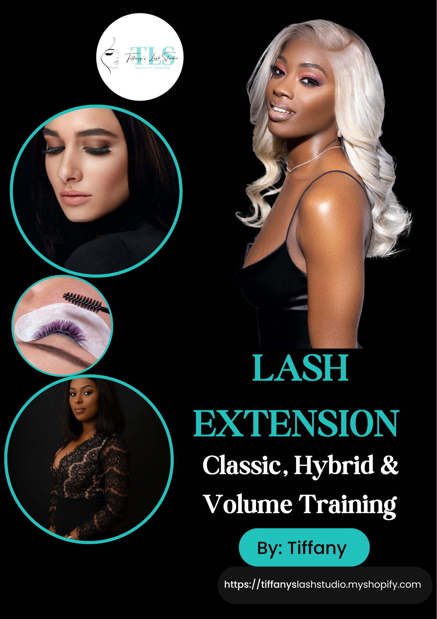 Classic, Hybrid & Volume Lash Extension Training (with client form)